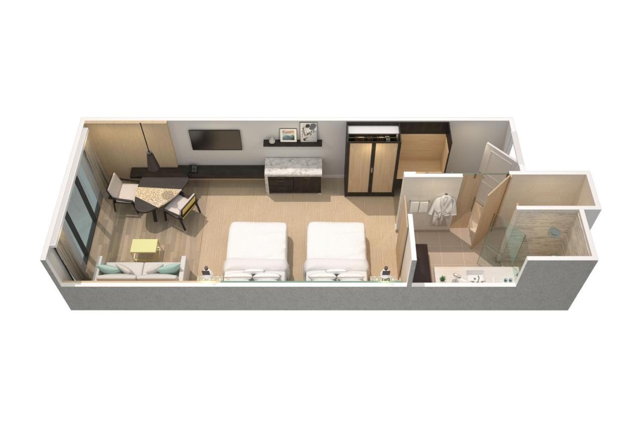 The Westin Perth Hotell Eksteriør bilde Standard room layout