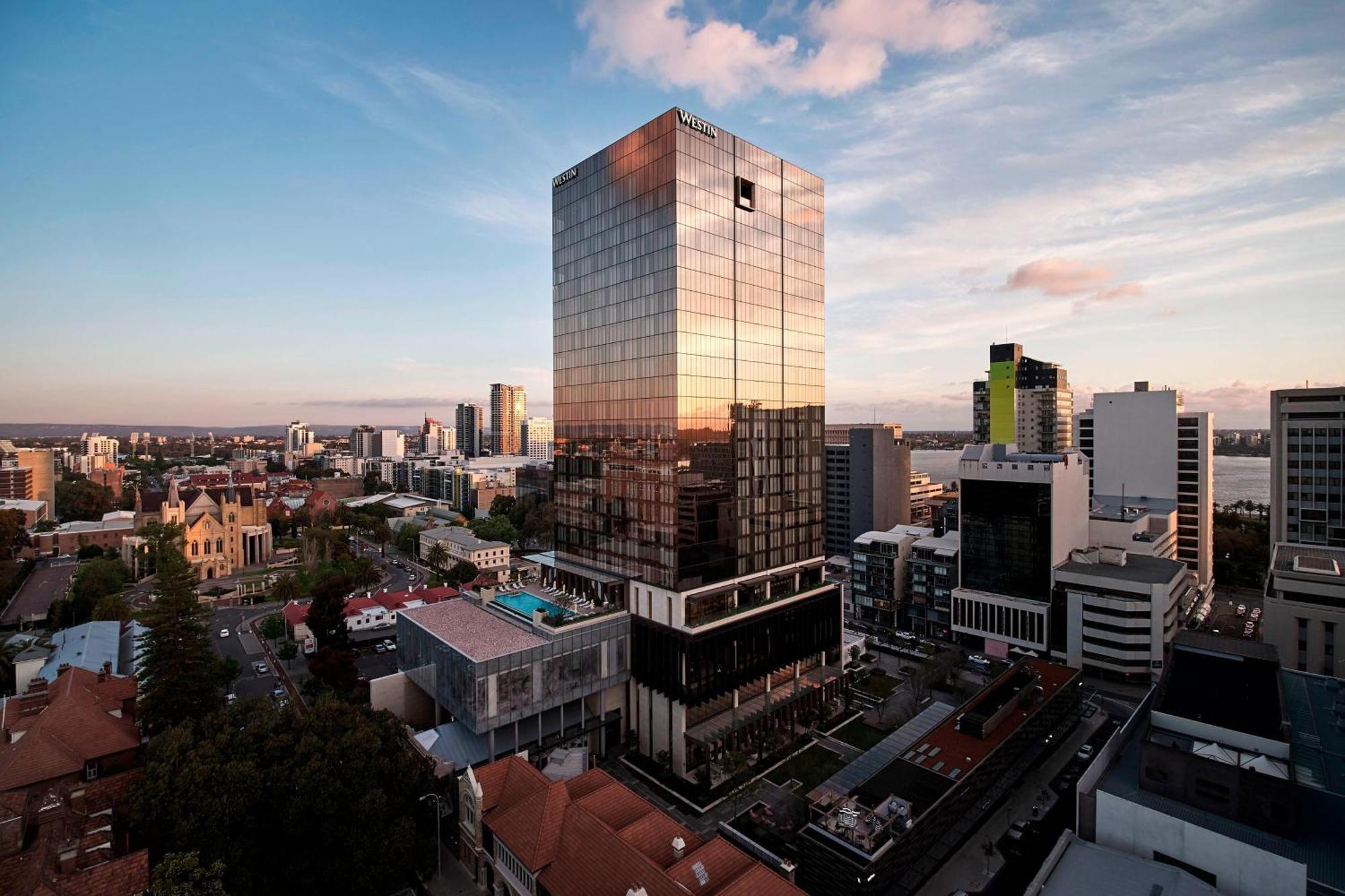 The Westin Perth Hotell Eksteriør bilde The Standard Bank building in Portside, Perth